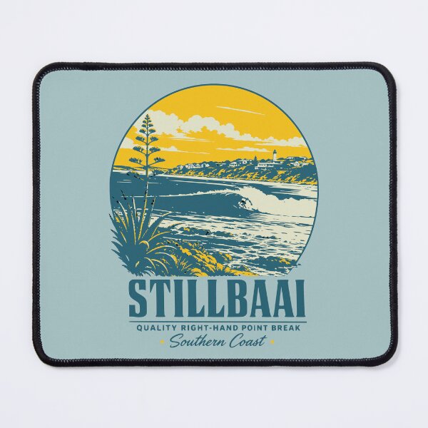 Item preview, Stillbaai Surfing Southern Coast Vintage Art designed and sold by d247.