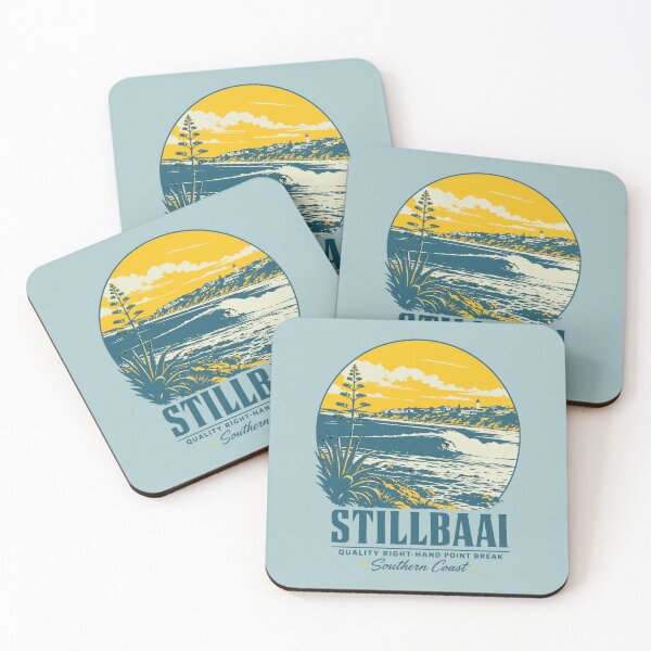 Item preview, Stillbaai Surfing Southern Coast Vintage Art designed and sold by d247.