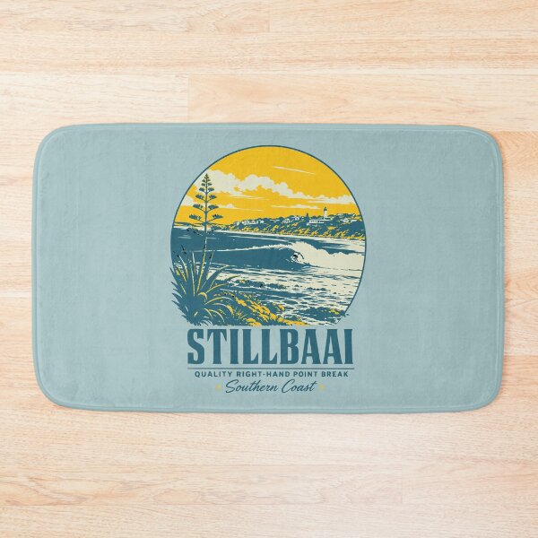 Item preview, Stillbaai Surfing Southern Coast Vintage Art designed and sold by d247.