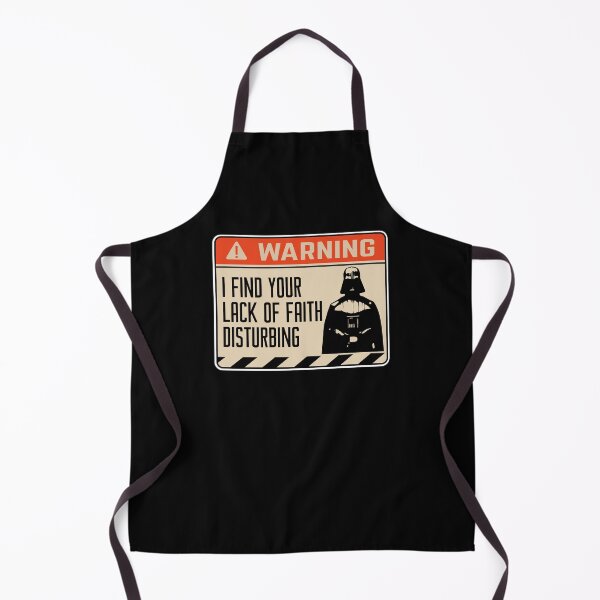 Item preview, I Find Your Lack Of Faith Disturbing | #DarthVader Warning Sign designed and sold by Rogue507.