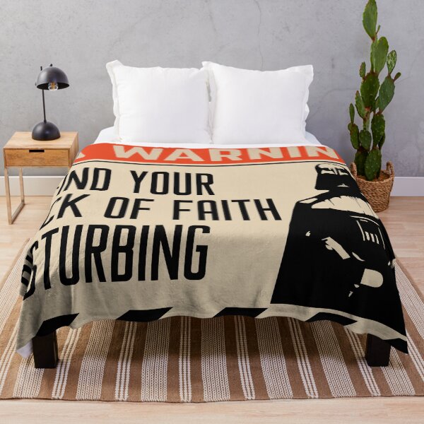Item preview, I Find Your Lack Of Faith Disturbing | #DarthVader Warning Sign designed and sold by Rogue507.