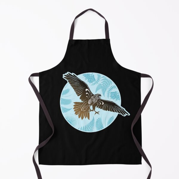 Item preview, New Zealand Falcon in the Bush - blue designed and sold by MY NEW ZEALAND.