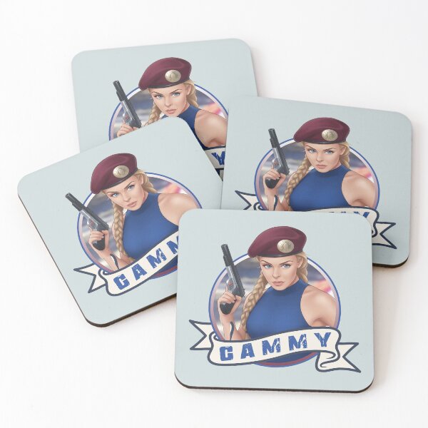 Item preview, Cammy White Street Fighter Kylie Minogue Mashup Video Game Graphic designed and sold by RahniNM.