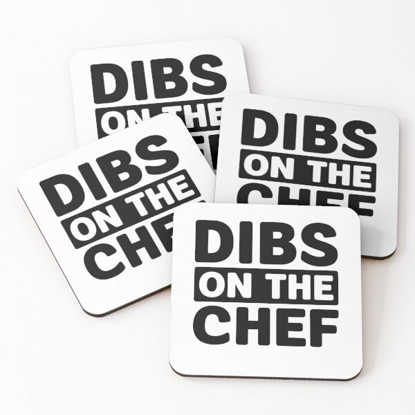Item preview, Dibs on the Chef - Proud Cooking Chef Wife designed and sold by gunaone-design.