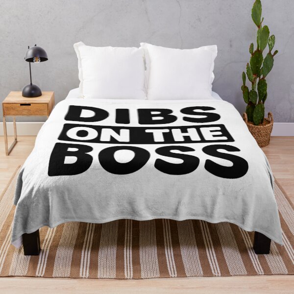 Item preview, Dibs on the Boss - Proud Work Boss Wife designed and sold by gunaone-design.