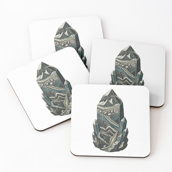 Item preview, Geological Time Crystal Strata and Fossils designed and sold by BoyleDesignShop.