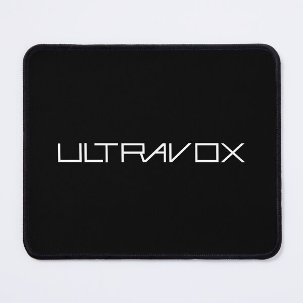 Item preview, Ultravox Minimalist Logo | Synthpop & New Wave Inspired Typography designed and sold by Lifer Art and Design.