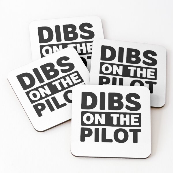 Item preview, Dibs on the Pilot - Proud Airplane Pilot Wife Girlfriend  designed and sold by gunaone-design.