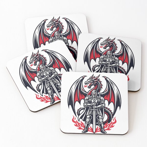 Item preview, Red Dragon, Knight, Shield, Excalibur  designed and sold by SonaGear.