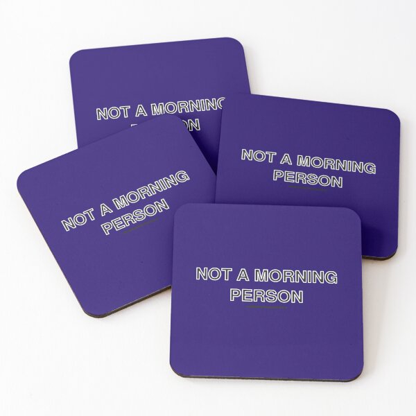 Item preview, Copy of Not a morning person designed and sold by Wenvilgrace.