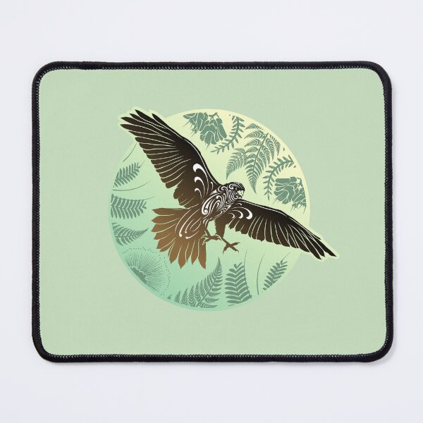Item preview, Copy of New Zealand Falcon in the Bush - blue designed and sold by MY NEW ZEALAND.