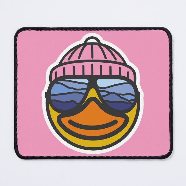 Item preview, Smoky Mountain Beanie Ducky (Pink) designed and sold by Justin Ellis.