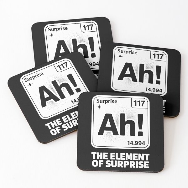 Item preview, Ah The Element Of Surprise designed and sold by New Texas Republic.