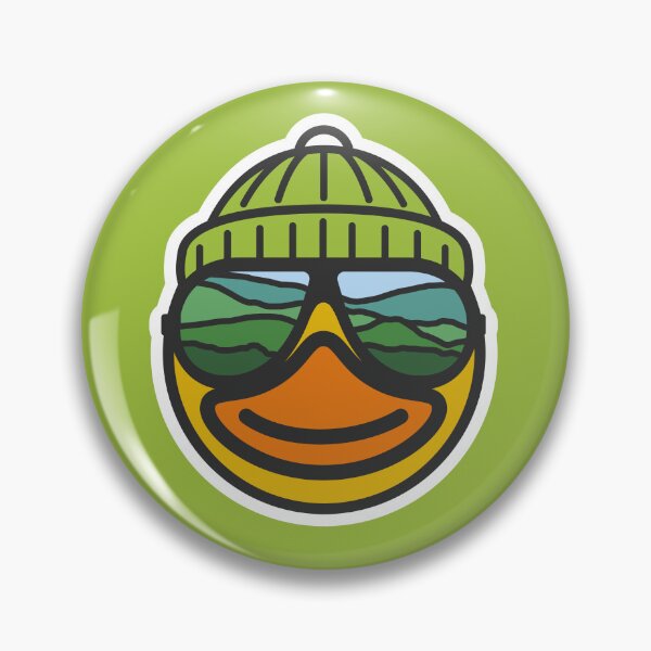 Item preview, Smoky Mountain Beanie Ducky (Green) designed and sold by Justin Ellis.