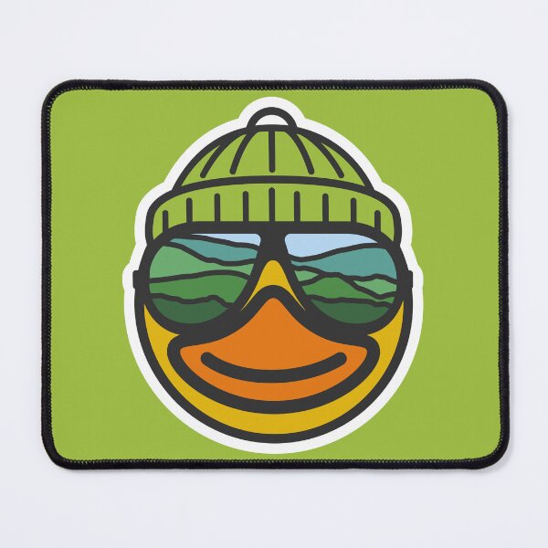 Item preview, Smoky Mountain Beanie Ducky (Green) designed and sold by Justin Ellis.