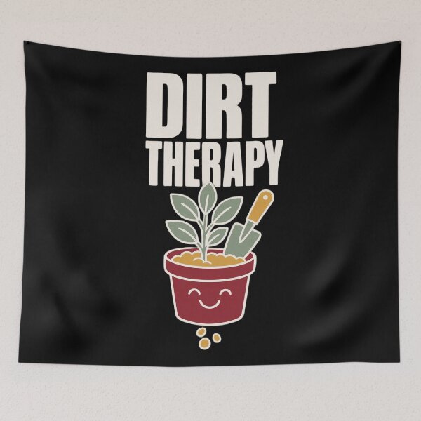 Item preview, Dirt Therapy Funny Gardening Shirt | Retirement Gardening Gift Garden Humor designed and sold by StickyGuys.