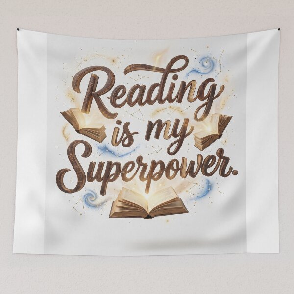 Item preview, Reading Is My Superpower designed and sold by Helenaphotoart.