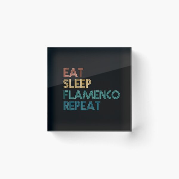 Item preview, Eat Sleep Flamenco Repeat - Gift For Flamenco Fans designed and sold by kindxinn.
