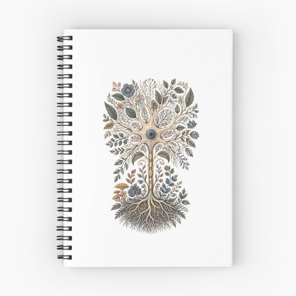 Item preview, Botanical Neuron Tree Neuroscience Illustration designed and sold by BoyleDesignShop.