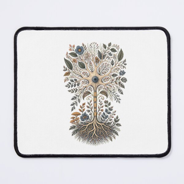 Item preview, Botanical Neuron Tree Neuroscience Illustration designed and sold by BoyleDesignShop.
