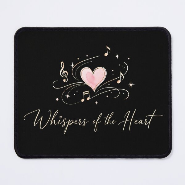 Item preview, Whispers of the Heart Delicate Romantic Script Sticker designed and sold by Aliplus+.