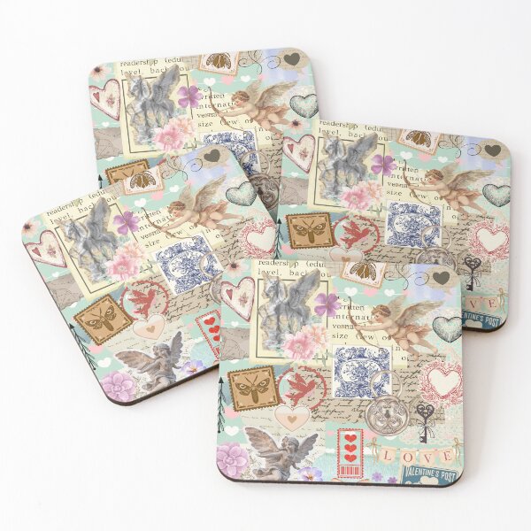 Item preview, Vintage love collage design  designed and sold by Zenna MT 1.