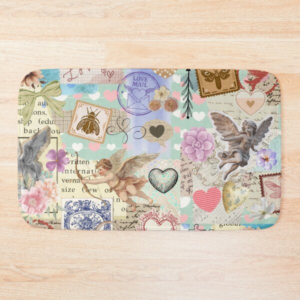 Item preview, Vintage love collage design  designed and sold by Zenna MT 1.