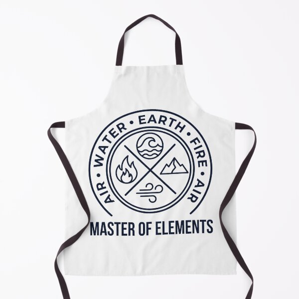 Item preview, Master of Elements Four Elements Vintage Emblem T-Shirt designed and sold by fowzi shokri.