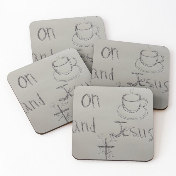Item preview, Coffee and Jesus  designed and sold by Rubyalvarez4568.