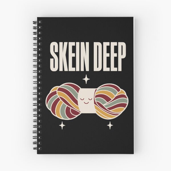 Item preview, Skein Deep Funny Crochet Pun Shirt | Yarn Lover Gift Crochet Humor Knitting designed and sold by StickyGuys.