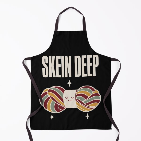 Item preview, Skein Deep Funny Crochet Pun Shirt | Yarn Lover Gift Crochet Humor Knitting designed and sold by StickyGuys.