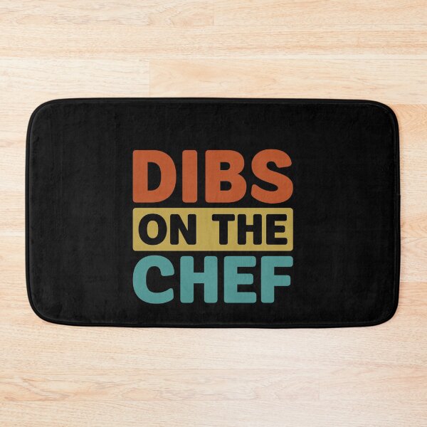 Item preview, Dibs on the Chef - Funny Cooking Chef Wife designed and sold by gunaone-design.