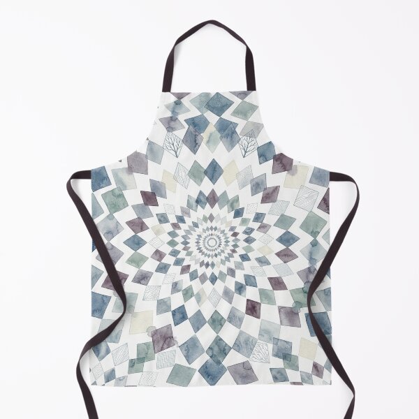 Item preview, Watercolor Geometric Mandala Pattern with Abstract Diamond Art designed and sold by TM DESIGNS AND MORE.