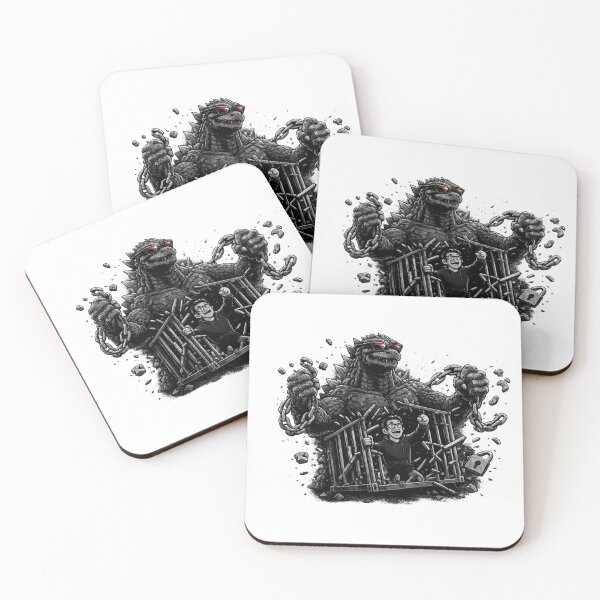 Item preview, Monster Breaking Chains Graphic T-Shirt | Freedom & Strength Illustration designed and sold by Wonza22yara.