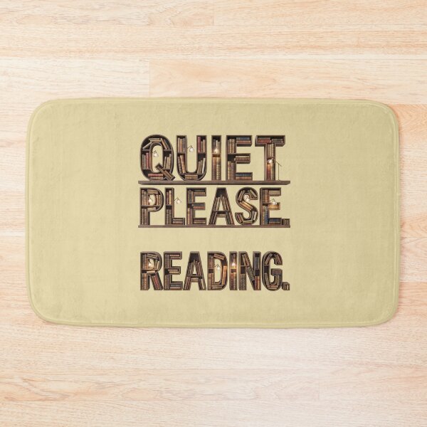 Item preview, Quiet Please. Reading. designed and sold by Helenaphotoart.