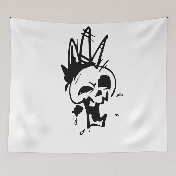 Item preview, Punk skull designed and sold by SVPERNAUT.