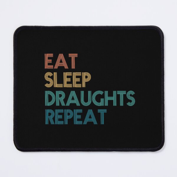 Item preview, Eat Sleep Draughts Repeat - Gift For Draughts Fans designed and sold by kindxinn.