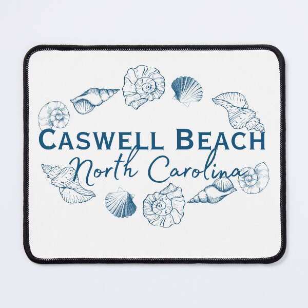 Item preview, Caswell Beach North Carolina Seashell Circle Shirt | Coastal Beach Souvenir Tee | Ocean-Inspired North Carolina Apparel designed and sold by DonnaRaine.