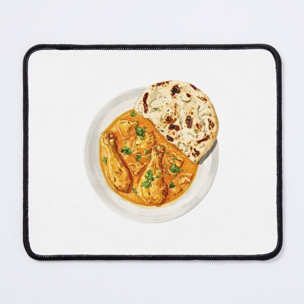 Item preview, Butter Chicken & Naan designed and sold by Bright Stone .
