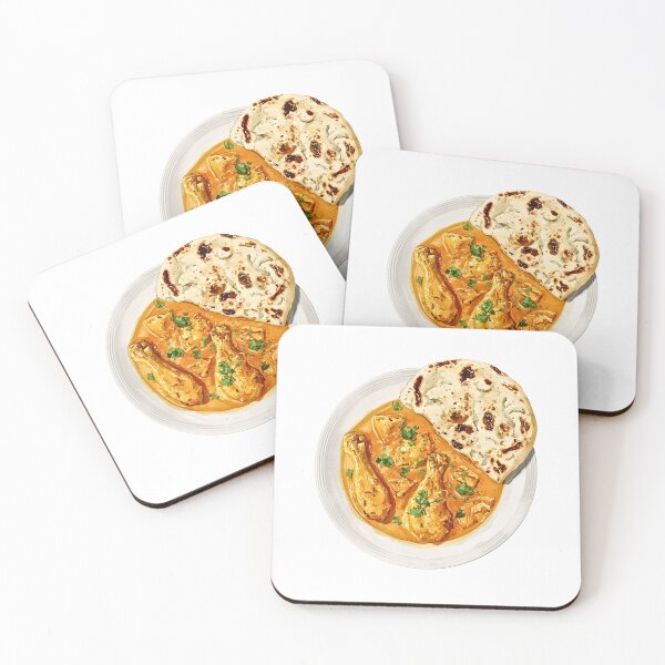 Item preview, Butter Chicken & Naan designed and sold by Bright Stone .
