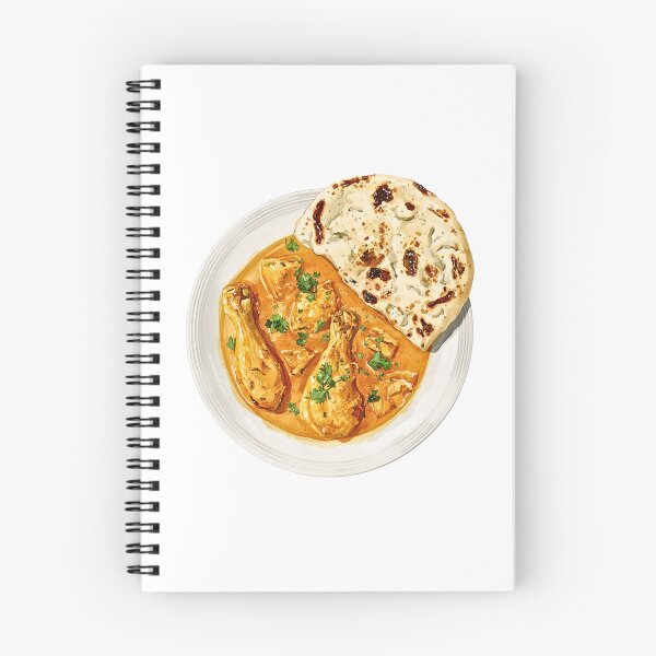 Item preview, Butter Chicken & Naan designed and sold by Bright Stone .