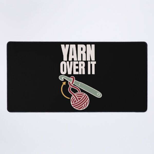 Item preview, Yarn Over It Funny Crochet Pun Shirt | Crocheter Gift Crochet Humor Yarn designed and sold by StickyGuys.
