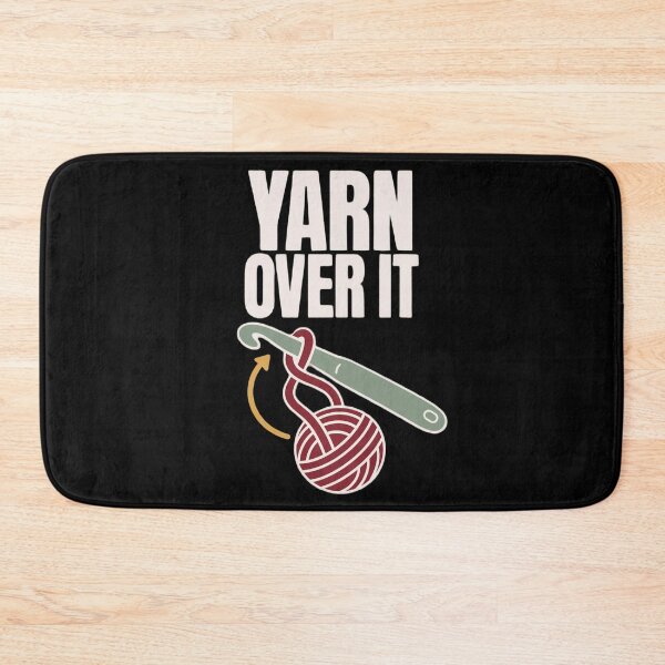 Item preview, Yarn Over It Funny Crochet Pun Shirt | Crocheter Gift Crochet Humor Yarn designed and sold by StickyGuys.
