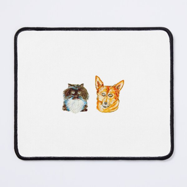 Item preview, Cat and Corgi designed and sold by browneyedgirlannie .