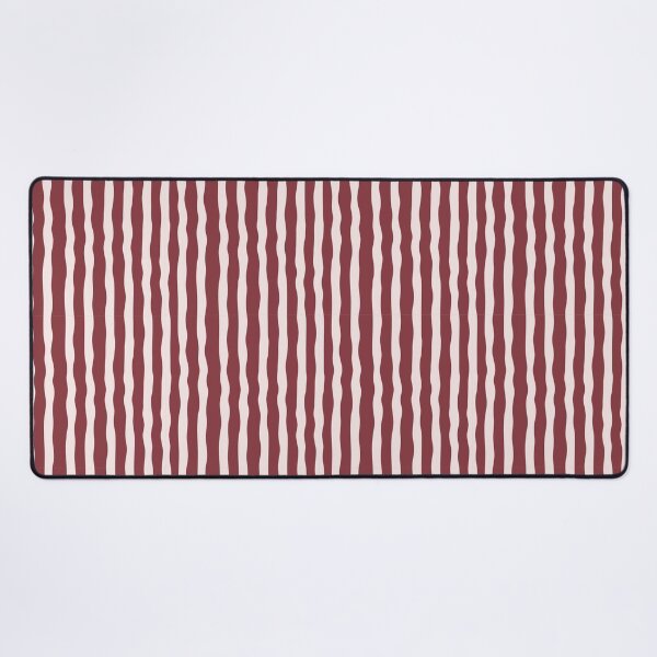Item preview,  Burgundy Pink Wavy Stripe Pattern, Minimal Seamless Lines, Modern Neutral Abstract Design designed and sold by BigDigital.