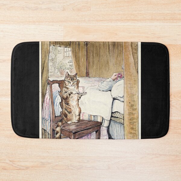 Item preview, Simpkin Bringing Tea - Beatrix Potter The Tailor of Gloucester designed and sold by forgottenbeauty.
