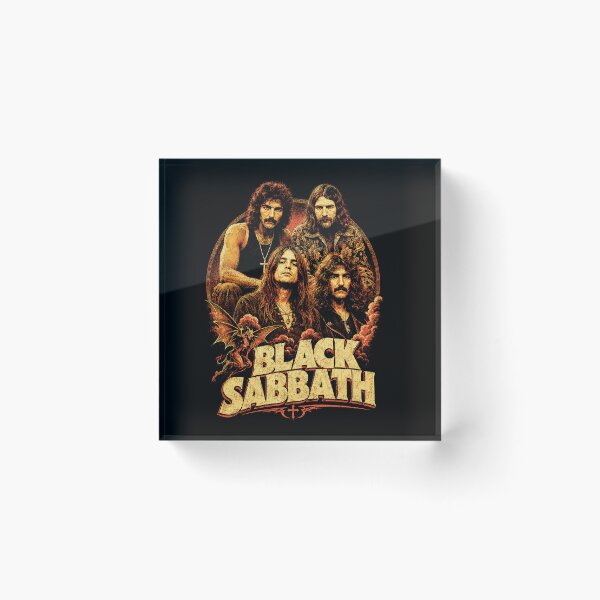 Item preview, Vintage Black Sabbath Halftone Rock Poster designed and sold by interdesigner.