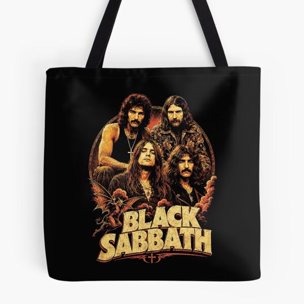 Item preview, Vintage Black Sabbath Halftone Rock Poster designed and sold by interdesigner.