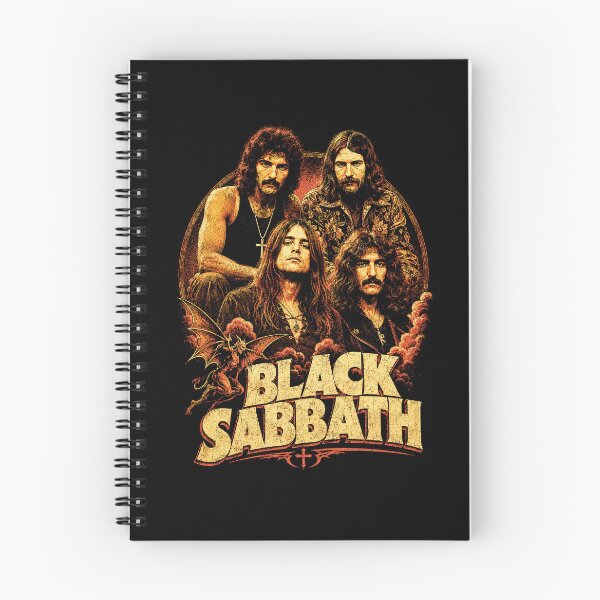 Item preview, Vintage Black Sabbath Halftone Rock Poster designed and sold by interdesigner.