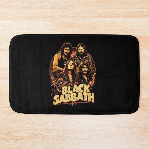 Item preview, Vintage Black Sabbath Halftone Rock Poster designed and sold by interdesigner.
